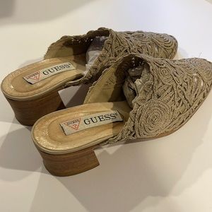Vintage Guess Mules